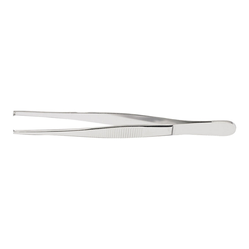 Tissue Forceps McKesson Argent 5-1/2 Inch Length OR / Surgical Grade German Stainless Steel NonSterile NonLocking Thumb Handle Straight 1 X 2 Teeth 