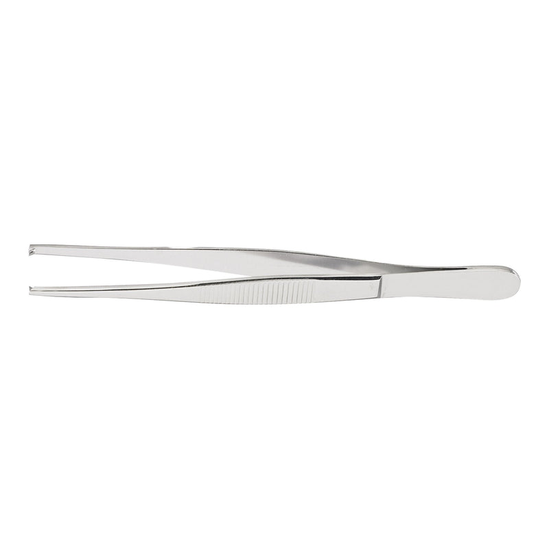 Tissue Forceps McKesson Argent 5-1/2 Inch Length OR / Surgical Grade German Stainless Steel NonSterile NonLocking Thumb Handle Straight 1 X 2 Teeth 