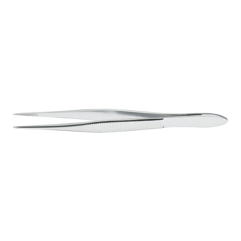 Splinter Forceps McKesson Argent 4-1/2 Inch Length OR / Surgical Grade German Stainless Steel NonSterile NonLocking Thumb Handle Straight Pointed Tips (Each)