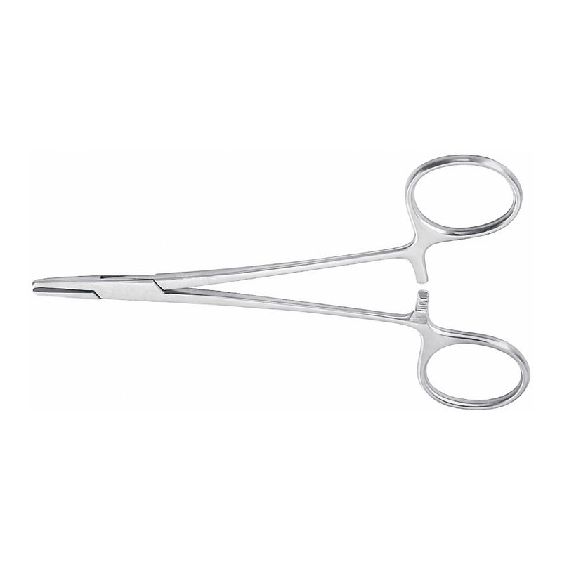 Needle Holder McKesson Argent Halsey 5 Inch Length Smooth Jaws Finger Ring Handle (Each)