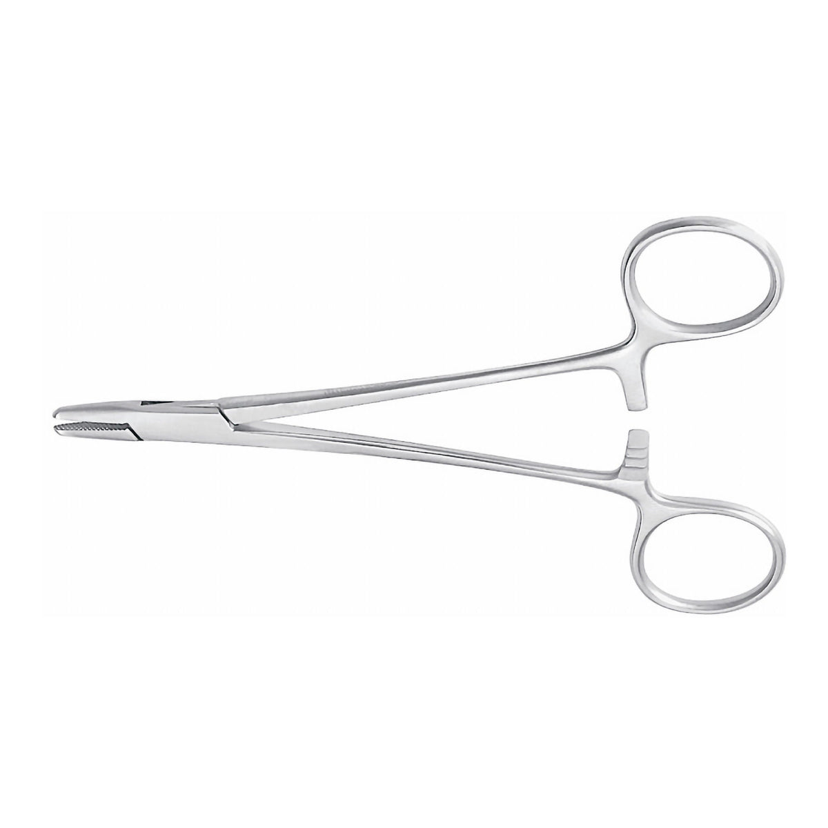 Needle Holder McKesson Argent Baumgartner 5-1/2 Inch Length Serrated Jaws Finger Ring Handle (Each)
