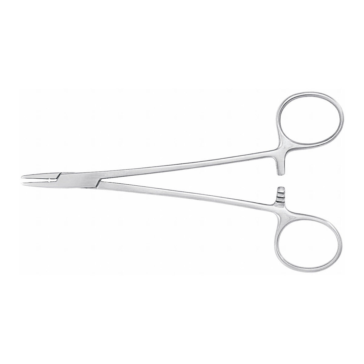 Needle Holder McKesson Argent Crile-Wood 6 Inch Length Serrated Jaws Finger Ring Handle (Each)
