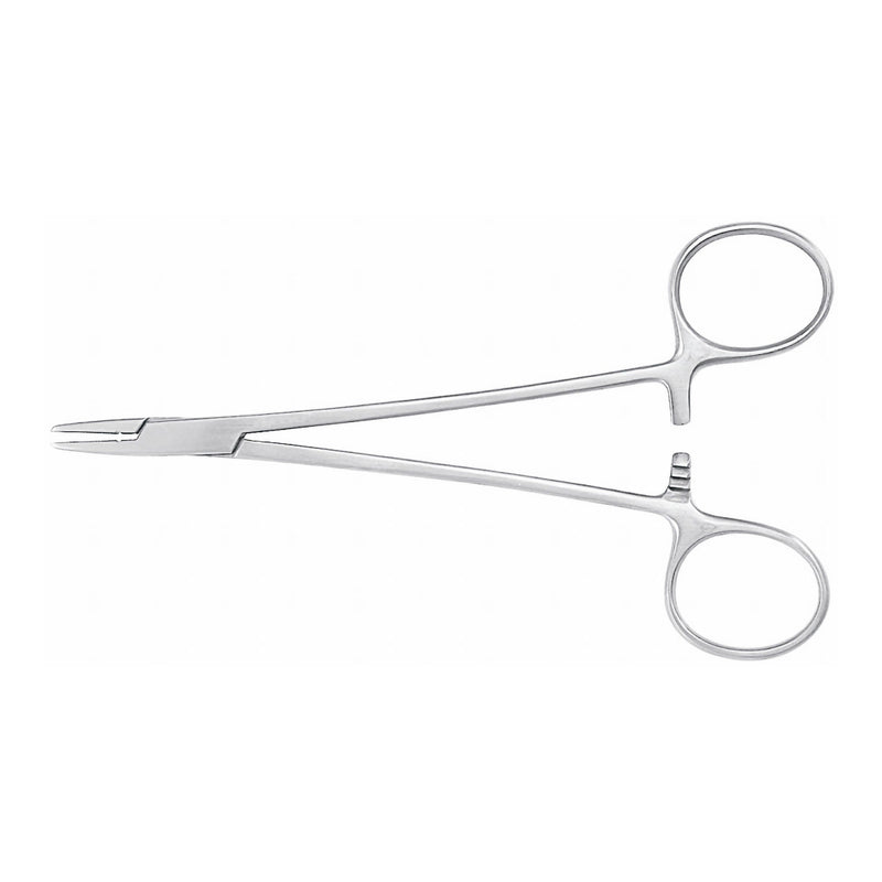 Needle Holder McKesson Argent Crile-Wood 6 Inch Length Serrated Jaws Finger Ring Handle (Each)