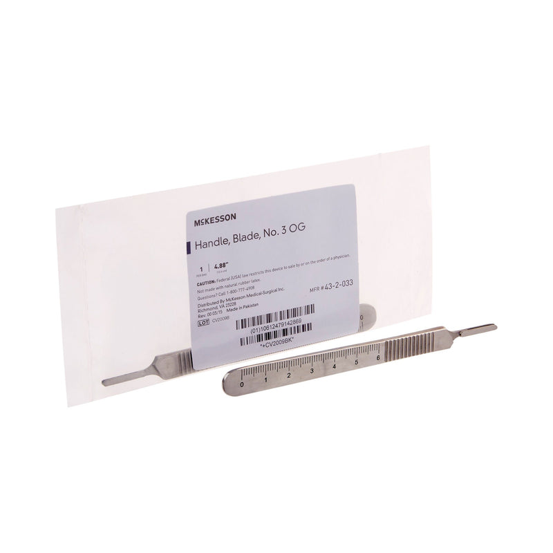 Scalpel Handle McKesson Pakistan Stainless Steel Size 3 (Each)