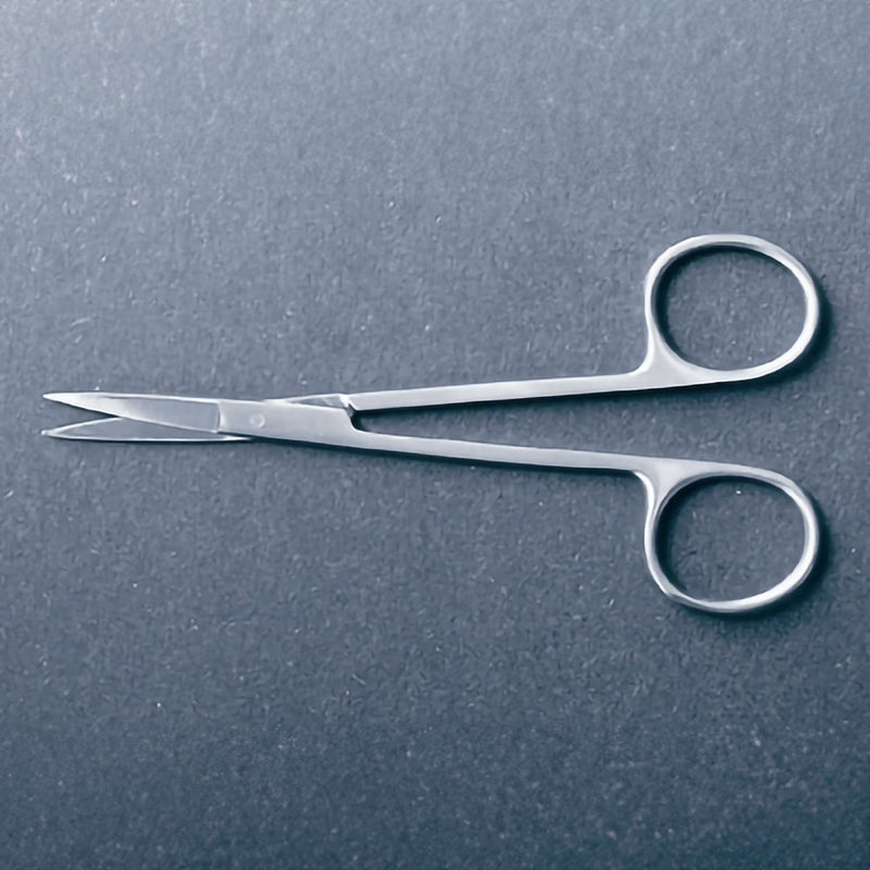 Iris Scissors McKesson 3-1/2 Inch Length Office Grade Stainless Steel Finger Ring Handle Straight 