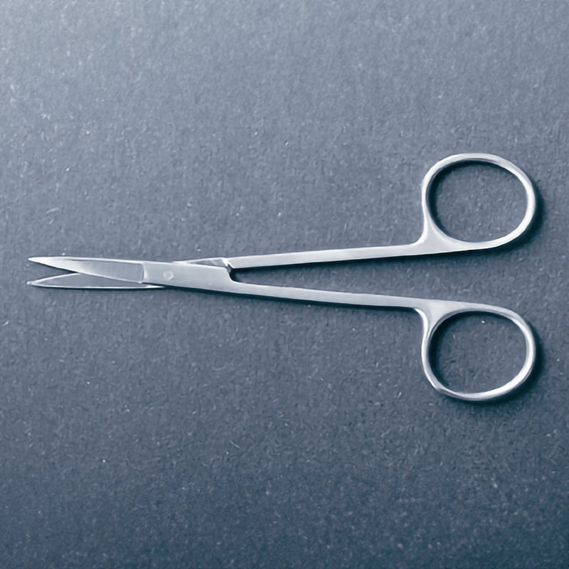 Iris Scissors McKesson 3-1/2 Inch Length Office Grade Stainless Steel Finger Ring Handle Straight 