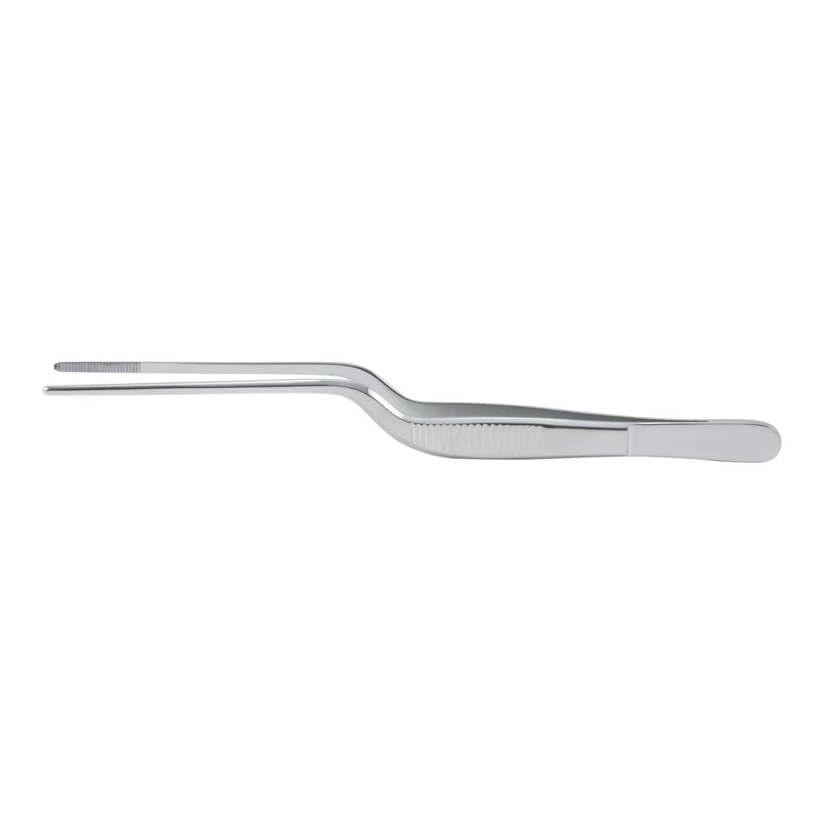 Ear Forceps McKesson Lucae 5-1/2 Inch Length Floor / Office Grade Pakistani Stainless Steel NonSterile NonLocking Thumb Handle Straight Serrated Tips (Each)