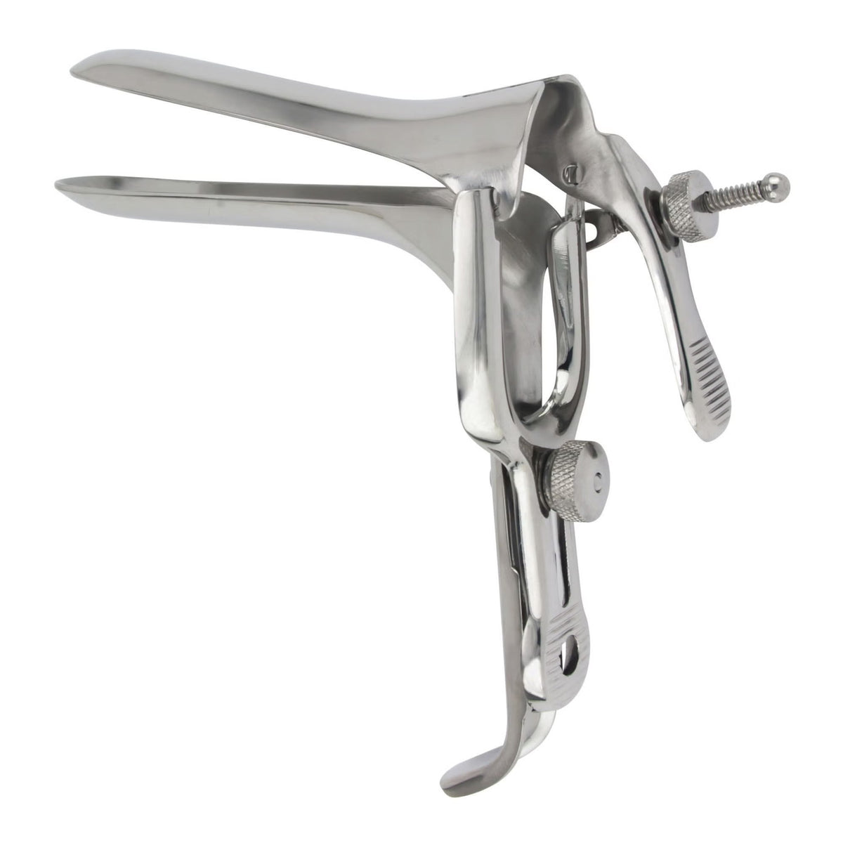 Vaginal Speculum McKesson Graves NonSterile Office Grade Stainless Steel Large Double Blade Duckbill Reusable Without Light Source Capability (Each)
