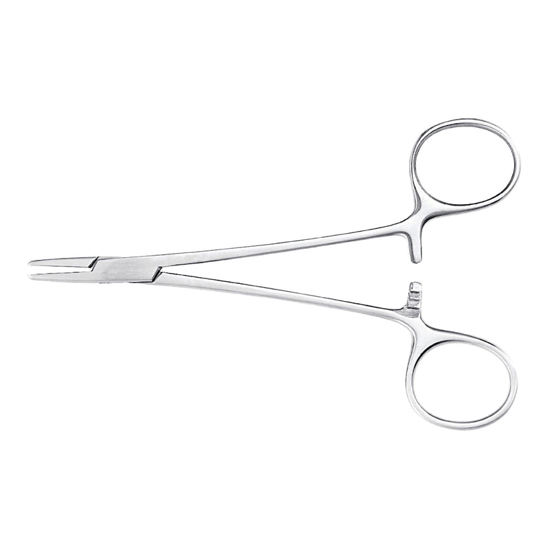 Needle Holder McKesson Webster 5 Inch Length Smooth Jaws Finger Ring Handle (Each)