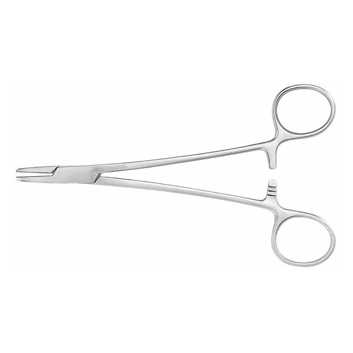 Needle Holder McKesson Mayo-Hegar 5 Inch Length Serrated Jaws Finger Ring Handle (Each)