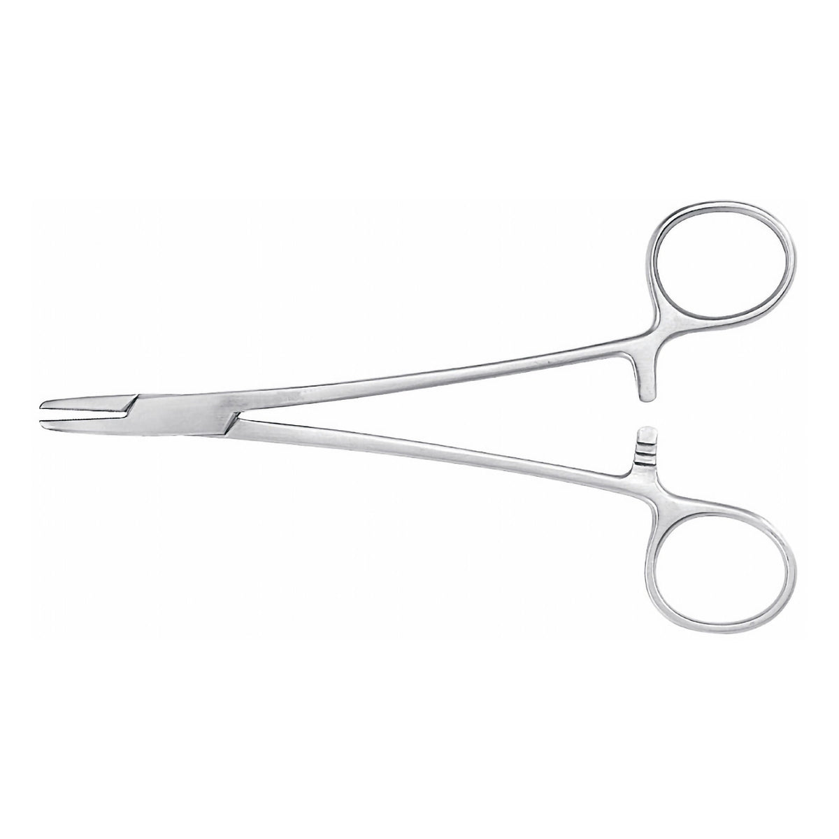 Needle Holder McKesson Mayo-Hegar 7 Inch Length Serrated Jaws Finger Ring Handle (Each)