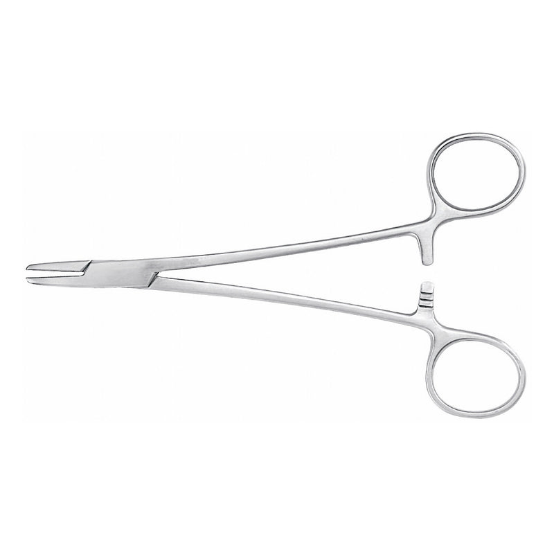 Needle Holder McKesson Mayo-Hegar 7 Inch Length Serrated Jaws Finger Ring Handle 