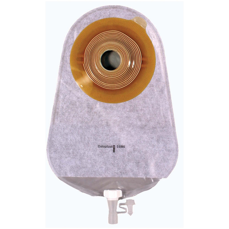 Urostomy Pouch Assura One-Piece System 10-3/4 Inch Length Convex, Pre-Cut 3/4 Inch Stoma Drainable (Box of 10)
