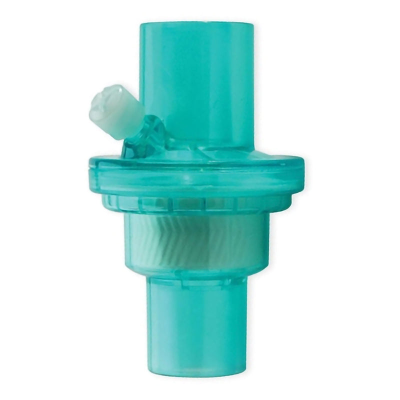 Heat and Moisture Exchanger with Filter Medtronic 31 mg H₂O/L @ VT 250 mL 3.0 cm H₂O @ 30 LPM Straight 