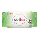 Cuties Baby Wipes, Soft Pack, Aloe, Unscented (Case of 864)