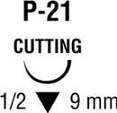 SUTURE SYN COAT BRD UNDYD 5-0P21 18 1DZ/BX