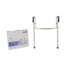 McKesson Toilet Safety Rail, Gray Aluminum (Case of 4)