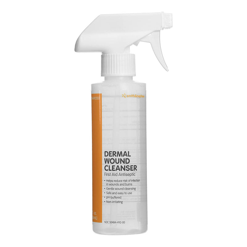 Dermal Wound Cleanser, nontoxic, nonirritating, Antiseptic Spray, 8-oz Bottle (Case of 12)