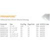Primapore White Adhesive Dressing, 8 x 15 Centimeter (20/BX)