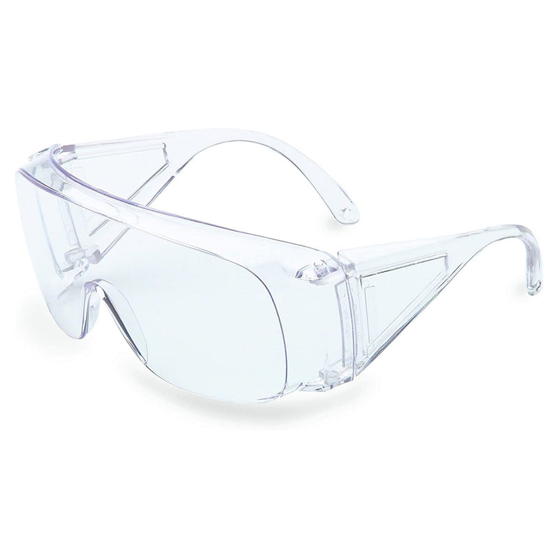 Safety Glasses Uvex Ultra-spec 1000 Wraparound Uncoated Clear Tint Polycarbonate Lens Clear Frame Over Ear One Size Fits Most