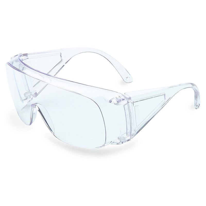Safety Glasses Uvex Ultra-spec 1000 Wraparound Uncoated Clear Tint Polycarbonate Lens Clear Frame Over Ear One Size Fits Most 