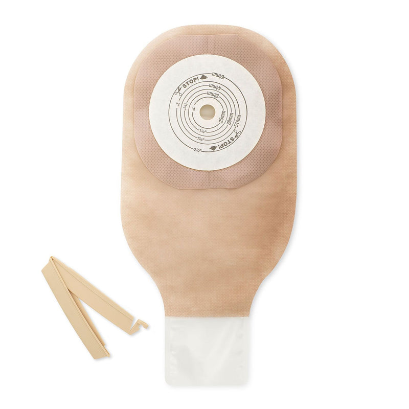 Hollister Premier 8131 One-Piece Ultra-Clear Ostomy Pouch, Cut to Fit Stomas up to 64 mm (10/BX) 