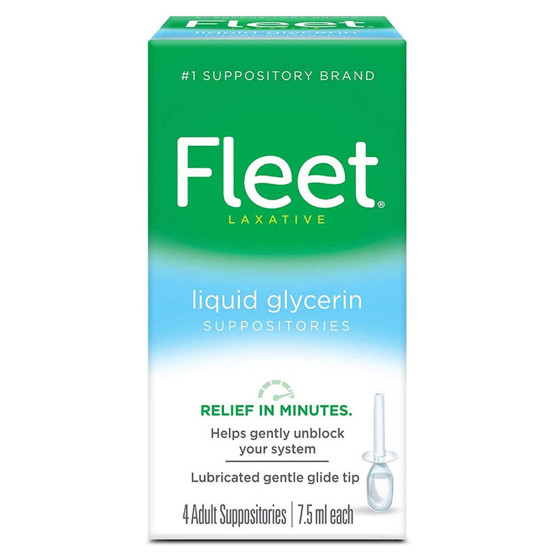 Fleet Glycerin Laxative (Box of 4) 