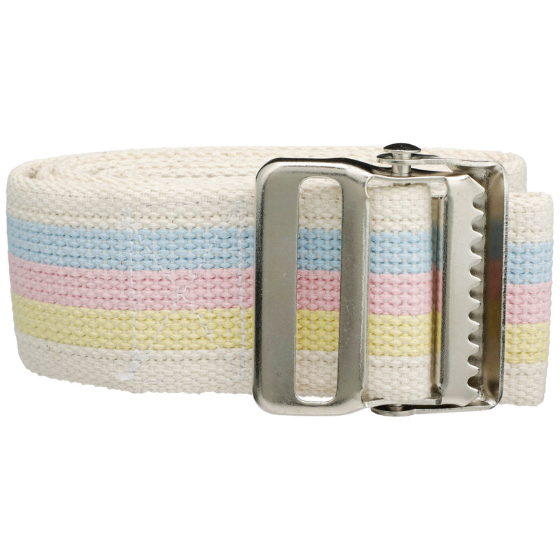 McKesson Brand McKesson Pastel Stripe Gait Belt, 60 Inch (48/CS) 