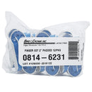 Bird & Cronin Finger Cot Splint Pull-On Left or Right Hand Blue / Silver (12/PK) 