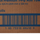 enMotion White Premium Touchless Paper Towel, 8-1/5 Inch x 425 Foot (Case of 6 Rolls)