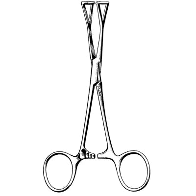 Sklar Duval Lung Forceps - 1" Jaw 8" - 36-2577 