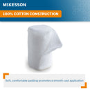 Cast Padding Undercast McKesson 4 Inch X 4 Yard Cotton NonSterile (Case of 12 Bags)