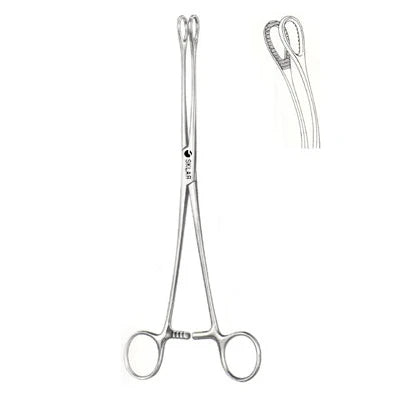 Sklar Foerster Sponge Forceps - 12", Curved, Serrated - 87-2491