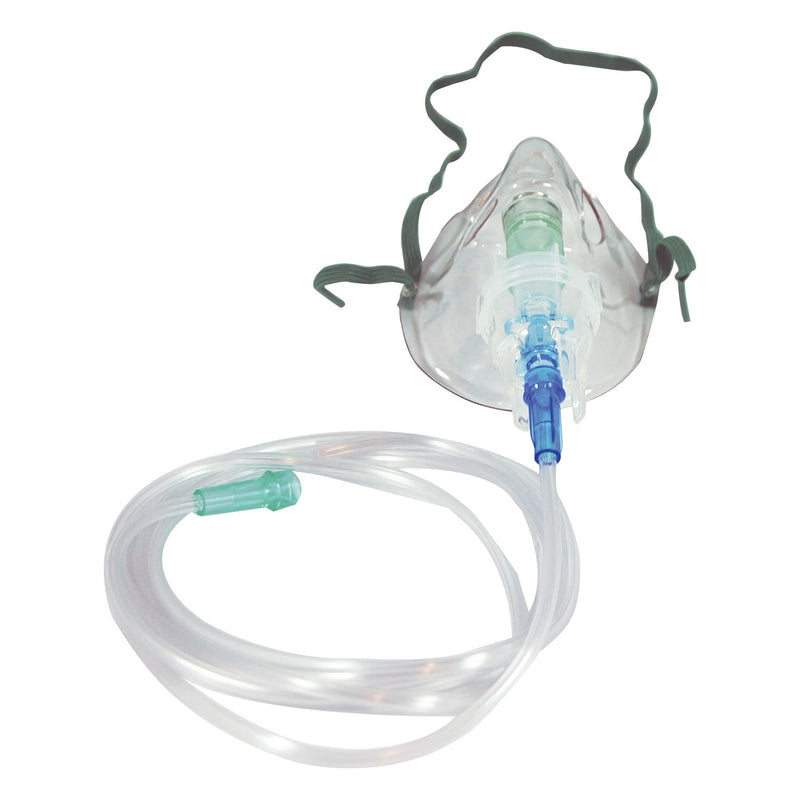 Handheld Nebulizer Kit AirLife Misty Max 10 Small Volume Medication Cup Adult / Pediatric Aerosol Mask Delivery