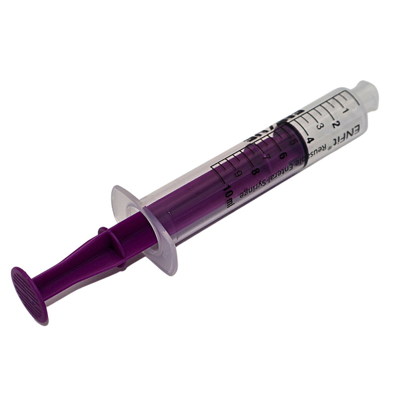 Oral Medication Syringe ENFit O-Ring 10 mL Enfit Tip Without Safety (Box of 25)
