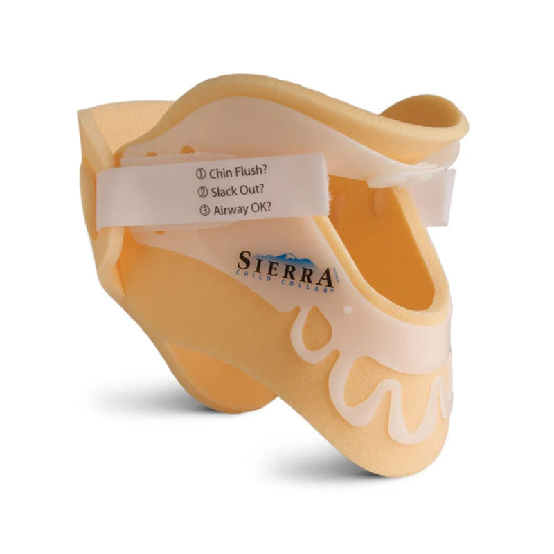 Rigid Cervical Collar Sierra Universal Collar Preformed Adult One Size Fits Most Two-Piece / Trachea Opening 13 to 21 Inch Neck Circumference (Each)