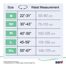Seni Super Plus Overnight Heavy to Severe Absorbency Incontinence Brief, Small (48/CS)