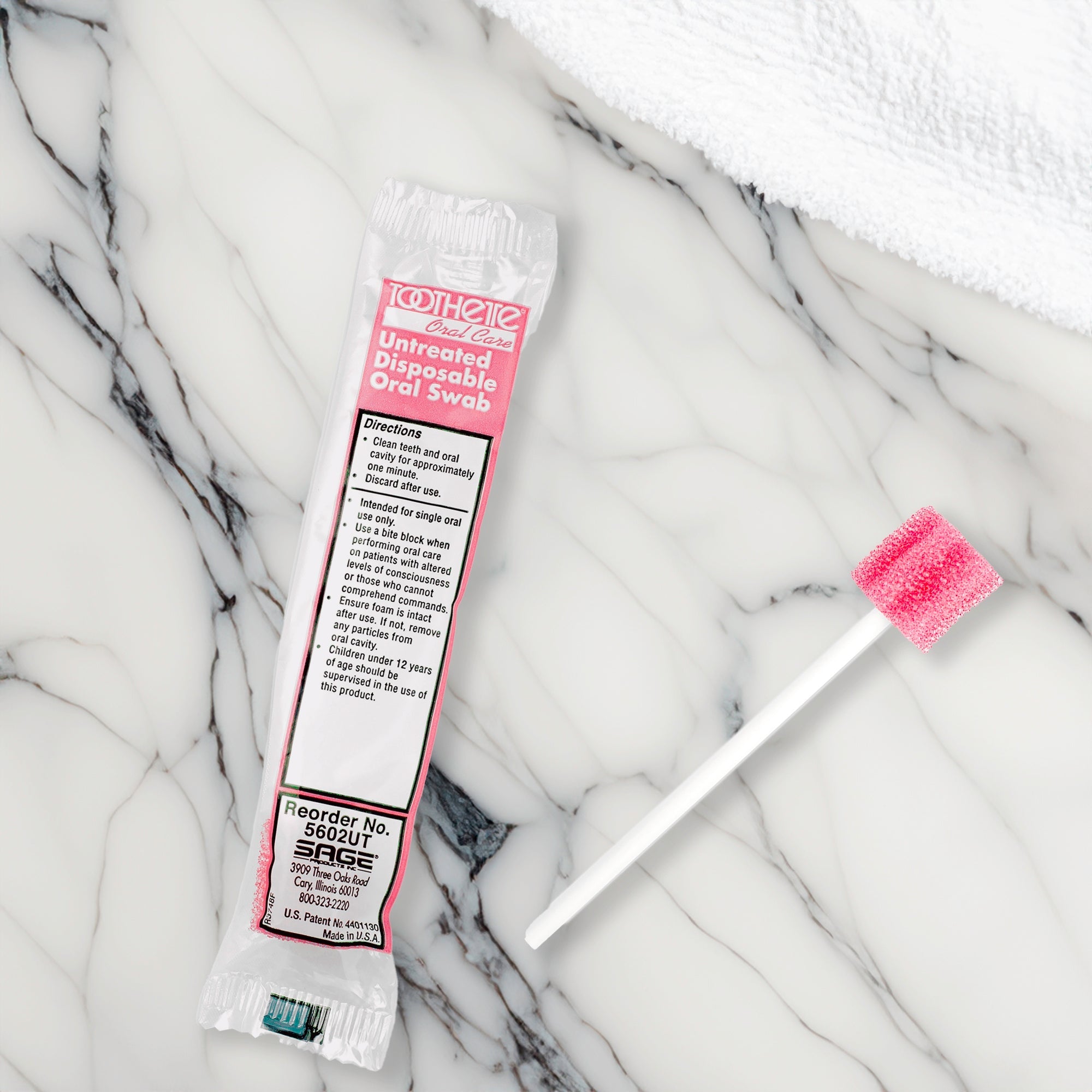 Sage Products Toothette Oral Swabstick (1000/CS) 
