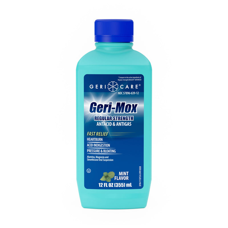 Geri-Care Geri-Mox Aluminum Hydroxide / Magnesium Hydroxide Antacid (Case of 12)