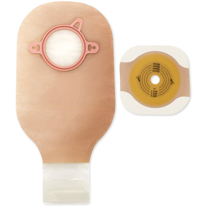 New Image 2-Piece Ultra Clear Ostomy Pouch, up to 57 mm, Lock 'n Roll closure (Box of 5)