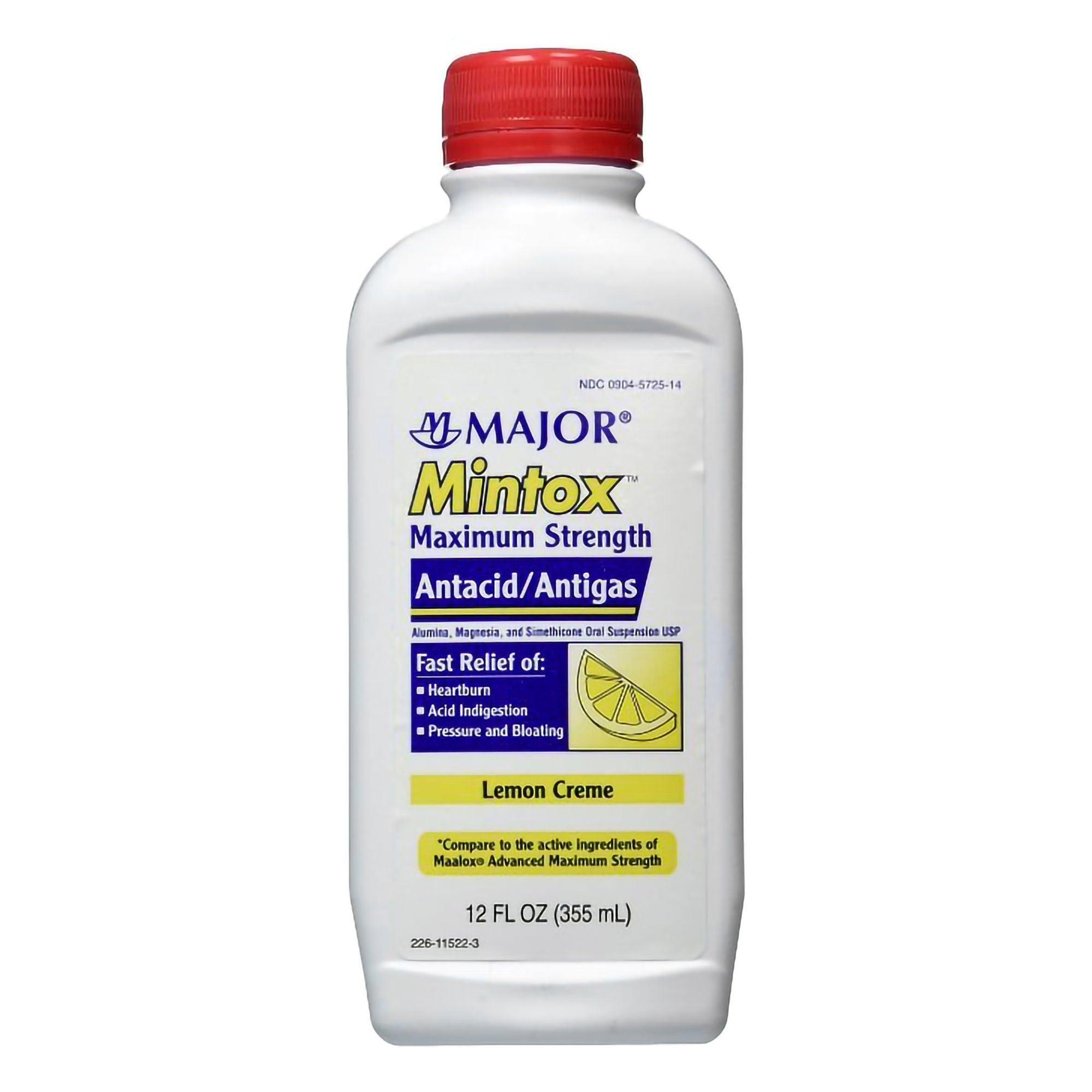Mintox Aluminum Hydroxide / Magnesium Hydroxide / Simethicone Antacid (Each) 