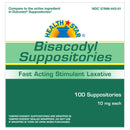 Health*Star Bisacodyl Laxative Suppository (Case of 12)