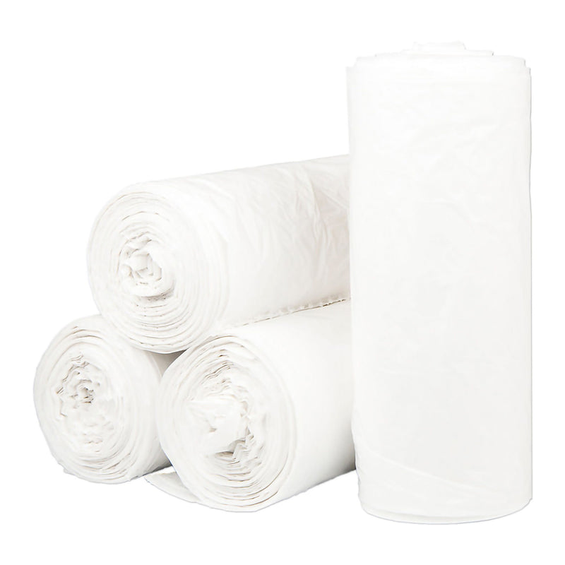 McKesson Extra Heavy Duty Trash Can Liner, White, 60-gallon Capacity (Case of 100)