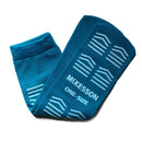 McKesson Slipper Socks, Single Tread, One Size Fits Most, Teal (Case of 96 Pairs)