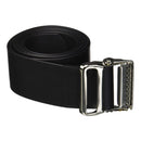 Gait Belt Easi-Care 72 Inch Length Black Vinyl Coated Webbing (Each)