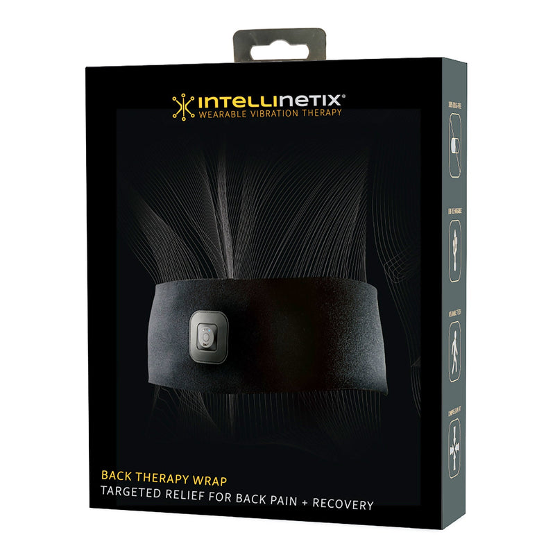 Brownmed Intellinetix Back Vibration Therapy Wrap, One Size Fits Most 