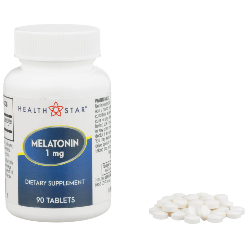 Health*Star Melatonin Natural Sleep Aid (Case of 1080)