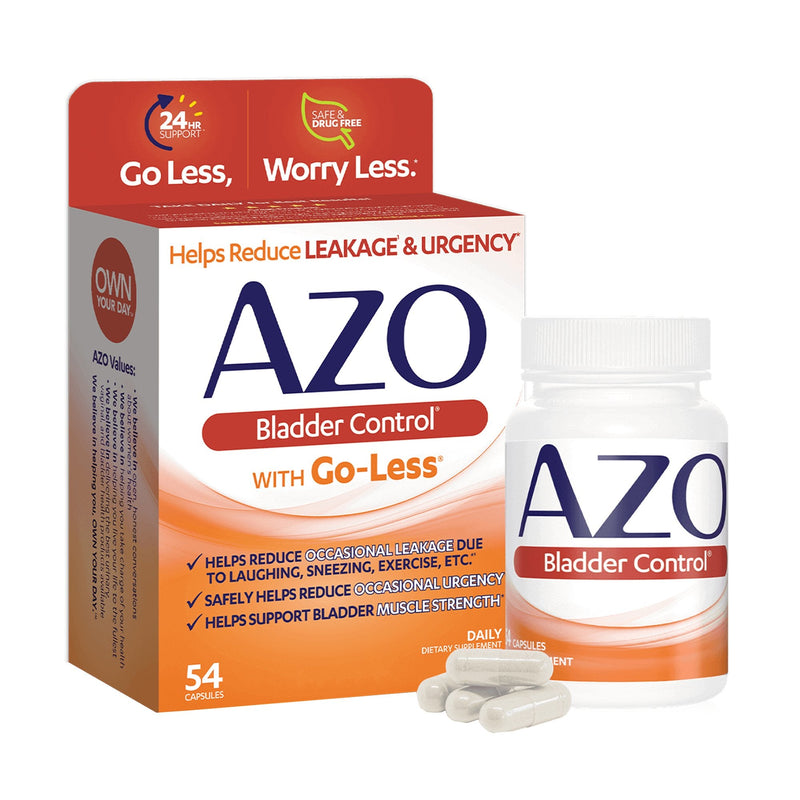 i-Health Inc AZO Bladder Control with Go-Less Capsules 