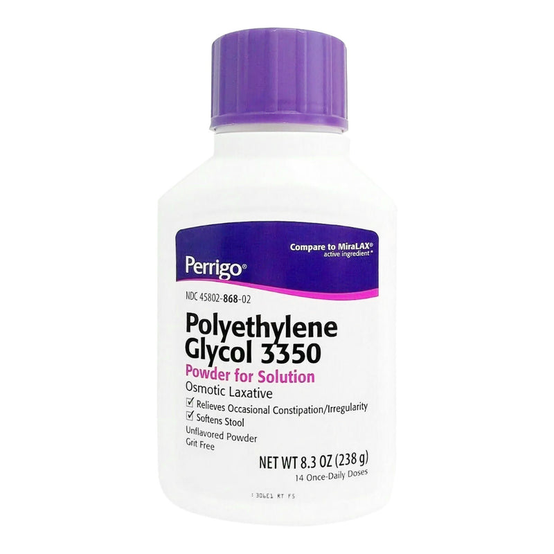 Perrigo Polyethylene Glycol 3350 Cathartic / Laxative (Each)