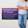 McKesson Premium Discreet Underwear for Women, Heavy Absorbency, Extra-Large (Case of 80)